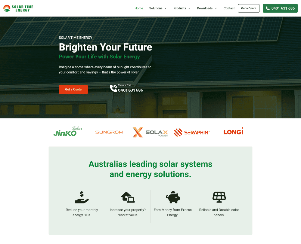 solartimeenergy website